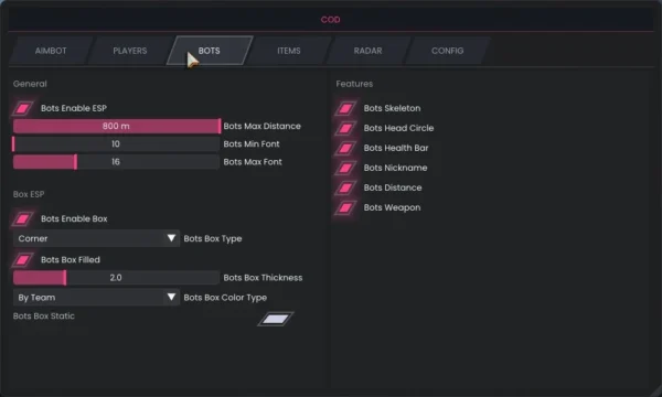 Black Ops 7 cheat screenshot